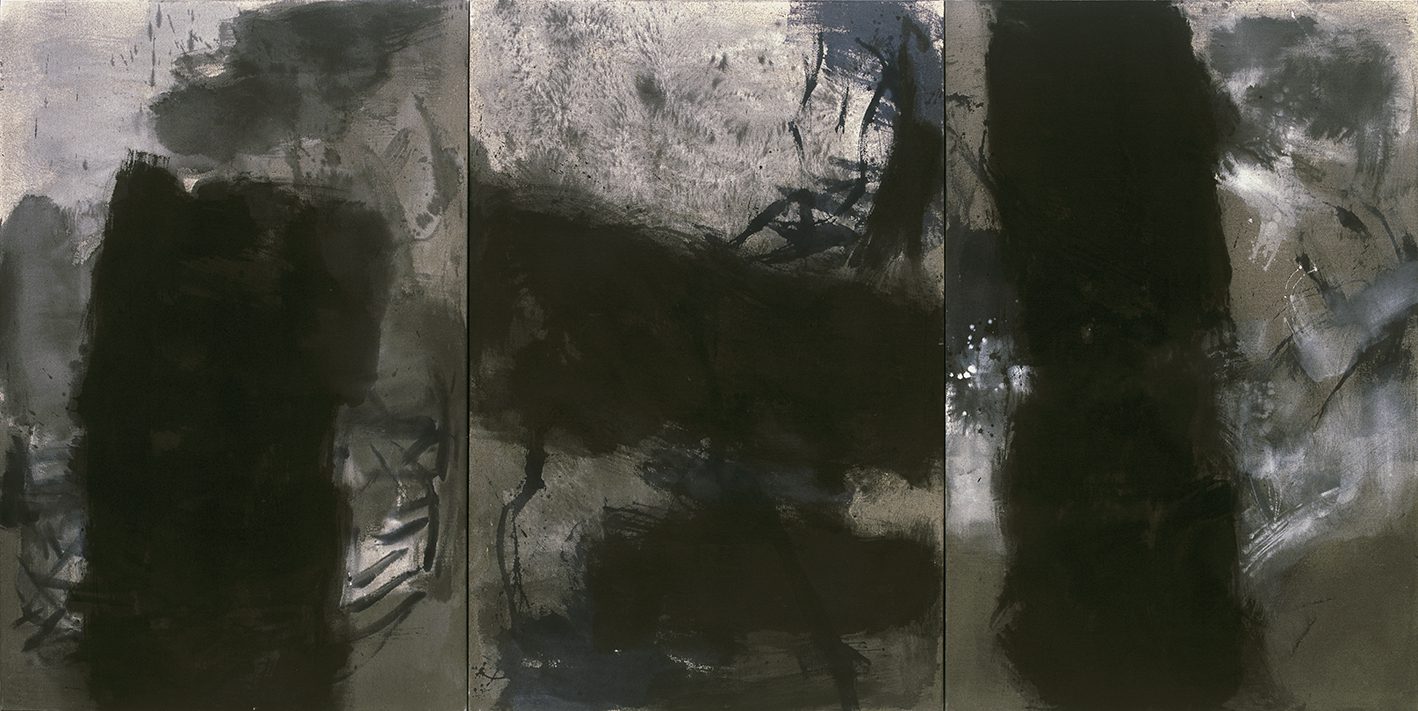 Guan Jingjing, "Untitled 08-04" (210x420cm), 2008: Ink and Acrylic on Canvas
