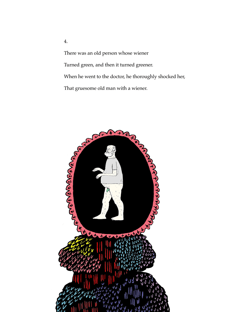Limerick No. 4 (2013) Poem by Anthony Madrid. Illustration by Mark Fletcher